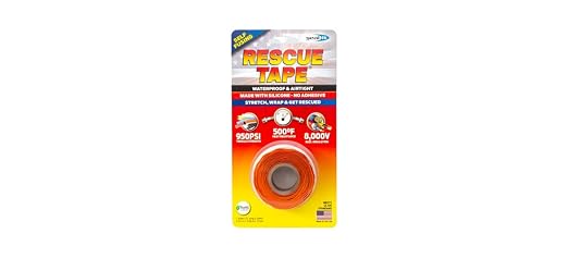 Rescue Tape 1" X 12' ORG