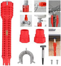 8-in-1 Faucet and Sink Wrench, Universal Basin Wrench for Tight Spaces