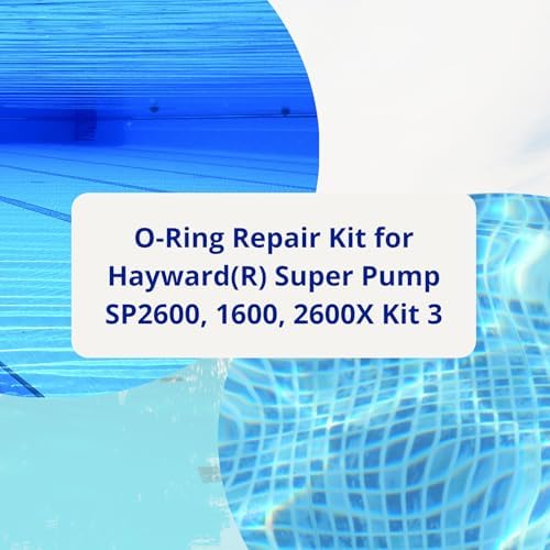 Southeastern Pool Pump Gasket Seal O-Ring Repair Kit for Hayward® Super Pump SP2600, 1600, 2600X Kit 3 - Hayward® Pool Pump Accessories - Pool Pump Maintenance Kit