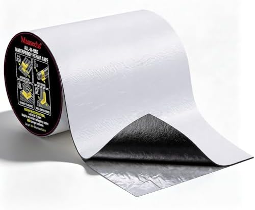 6" x 32' Roof Repair Tape, Weatherproof Flashing Membrane