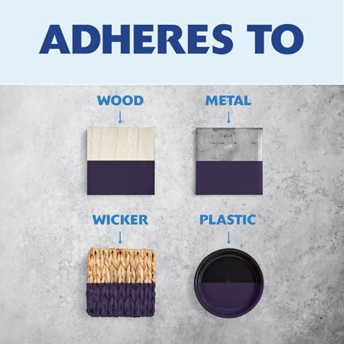 Rust-Oleum Painter's Touch 2X Ultra Cover Spray Paint, Satin Deep Purple