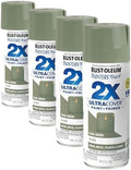 Rust-Oleum 249094 Painter's Touch 2X Ultra Cover Spray Paint, 12 oz, Gloss Sage Green (Pack of 4)