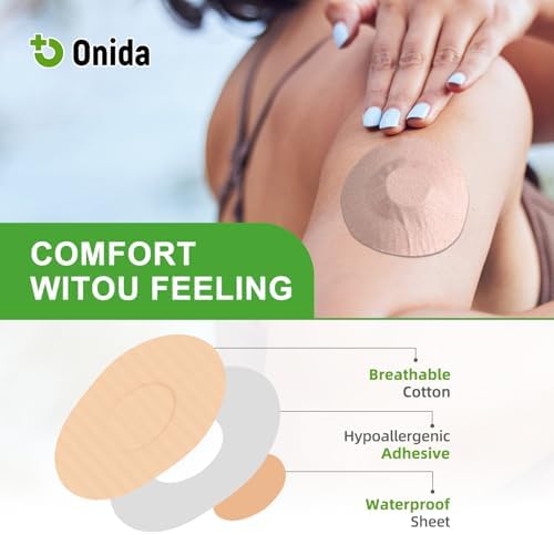 Onida Dexcom G7 Over Patches 20PCS Waterproof CGM Covers for G7 & Stelo