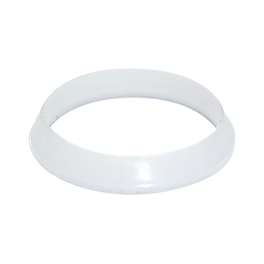 EZ-FLO 1-1/4 Inch Slip Joint Washer, Pack of 100, White Polyethylene, 36214