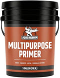 Liquid Rubber Multipurpose Primer for Concrete, Wood, Metal, 5 Gallon
