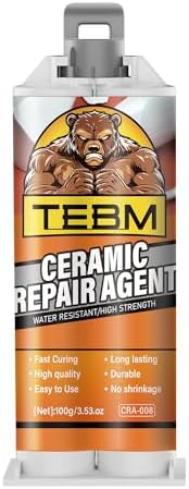 Tub and Shower Repair High-Gloss Fiberglass Bathtub Tile Solid Surface Repair Kit for Chips Cracks Scratches Rust Holes - Porcelain Sink Repair Kit for Ceramic Acrylic Tubs Toilets