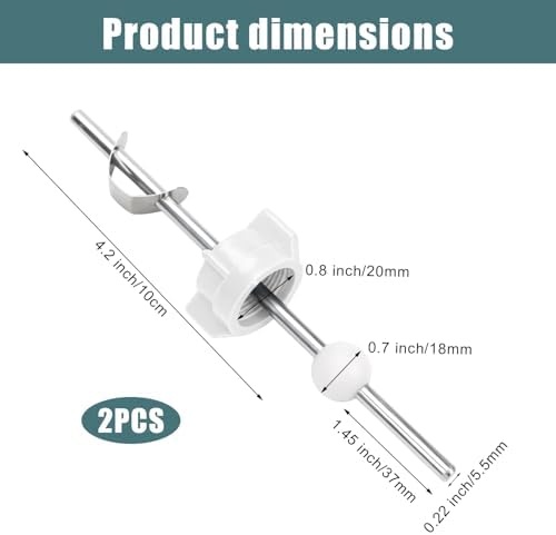 2pcs Sink Ball/Pivot Rod Replacement Parts Bathroom Sink Drain Stopper Kit