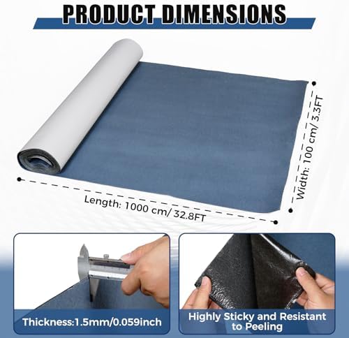 MYOYAY Self-Adhesive Waterproof Roofing Roll,39" x 32.8' Self Stick Roof Protector Underlayment,Synthetic Repair Roofing Underlayment for Metal Roofing Panels House Dormer Porch Roof (White)