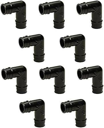 PROCURU 10-Pack, 3/4-Inch 90-Elbow Expansion PEX-A F1960 Plumbing Fitting