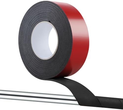 VEVOR Pipe Insulation Wrap, 14 FT x 2-inch Pipe Insulation Foam Tape, Self-Adhesive Water Pipes Insulated Foam Wrap for Winter Freeze Protection, Heat & Cold Resistant for Outdoor Indoor Use
