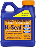 K-Seal ST5501 Multi-Purpose One Step Coolant Leak Repair, 8oz, Pour and Go, Mixes with All Antifreeze, No Flushing Required
