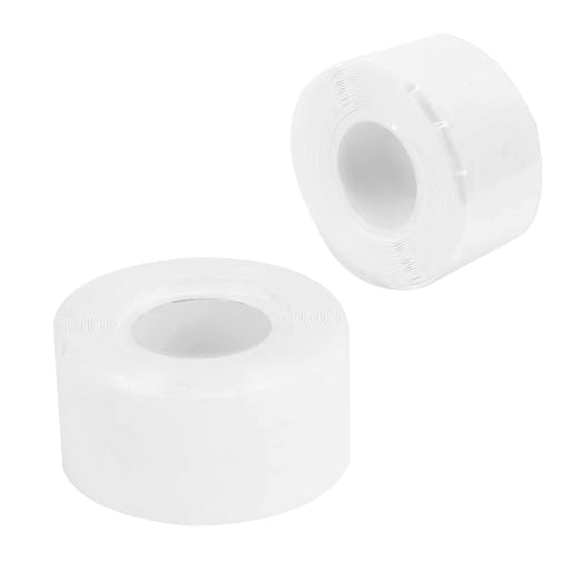 YWBL-WH Silicone Tape, Self Fusing Tape for Plumbing Repairs, Emergency Leak Sealant, 25mm Wide, Ideal for Pipes and Hoses
