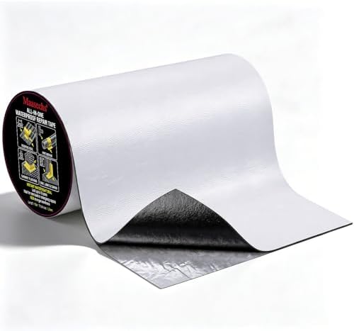 12" x 32' Roof Repair Tape, Weatherproof Flashing Membrane
