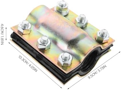 Uonlytech Leak Repair Clamp for Pipes Dn25×110, Heavy-duty Sealed Pipe Clamp for Plastic and Metal, Emergency Plumbing Fix Tool for Home Improvement,