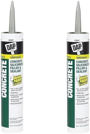 DAPConcrete Watertight Filler and Sealent 10.1 Ounce Gray | Pack of 2