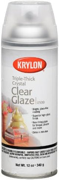 Krylon I00500A00 12-Ounce Triple Thick Clear Glaze Aerosol Spray