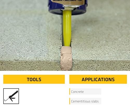 SIKA Sikaflex Self-Leveling Sealant - Sandstone, Polyurethane with Quick Curing for Horizontal Expansion Joints - 29 fl. oz Cartridge (Pack of 12), Durable, Easy Application