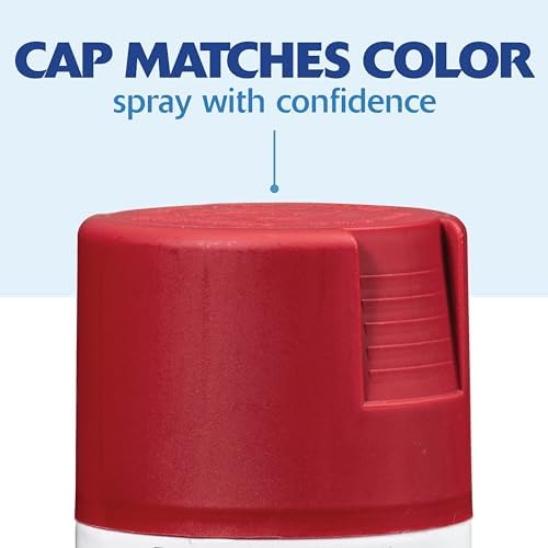 Rust-Oleum 334063 Painter's Touch 2X Ultra Cover Spray Paint, 12 oz, Satin Colonial Red (Pack of 4)