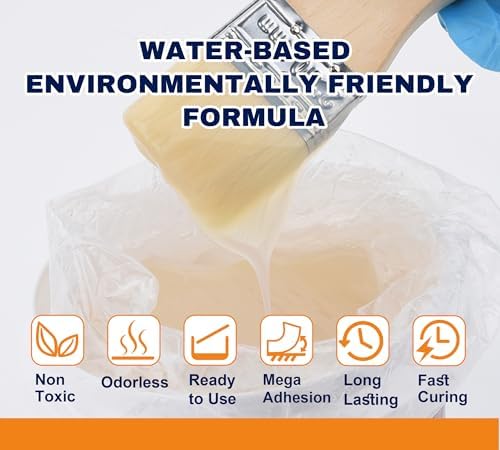 1000g Clear Waterproof Sealant, Anti-Leak Coating for Roof Indoor Outdoor