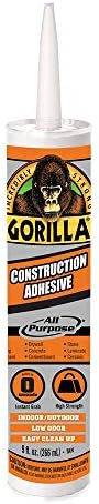 GORILLA 9 oz. Construction Adhesive (12-Pack)