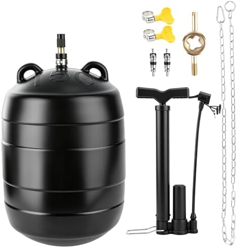 6 Inch Inflatable Pipe Plug Kit with Hand Pump and Safety Chain