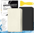 Epoxy Putty - 10oz Fast Repair Multipurpose Clay, Strong Adhesion Metal Filler Putty for Fixing Leaks, Cracks, Filling - 2 Part Epoxy Sculpt Clay for Bonding Metal, Tile, Ceramics, Plastic (Black)