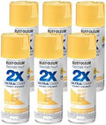 Rust-Oleum Painter's Touch 2X Ultra Cover Spray Paint, Gloss Warm Yellow