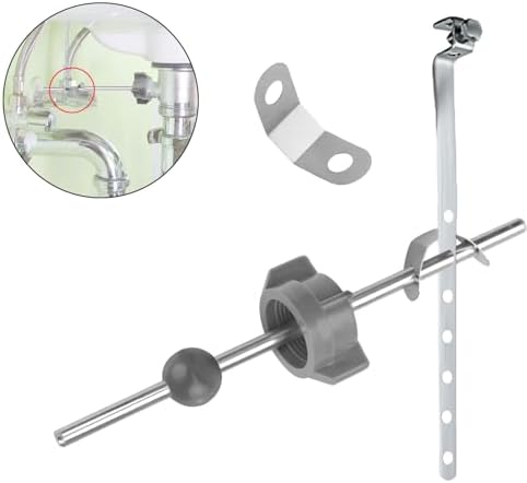 16pcs Pop-Up Clevis Clips Compatible with Danco 34807, Stainless Steel U-Shaped Spring Clip for Bathroom Sink and Tub Drain Linkage Assembly Repair