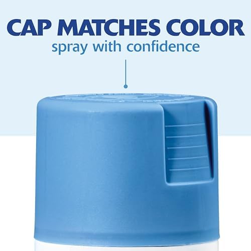 Rust-Oleum 334080 Painter's Touch 2X Ultra Cover Spray Paint, 12 oz, Satin Wildflower Blue (Pack of 4)