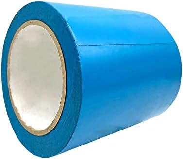 WOD VTC365 Light Blue Vinyl Pinstriping Tape, 5 inch x 36 yds. for School Gym Marking Floor, Crafting, & Stripping Arcade1Up, Vehicles and More