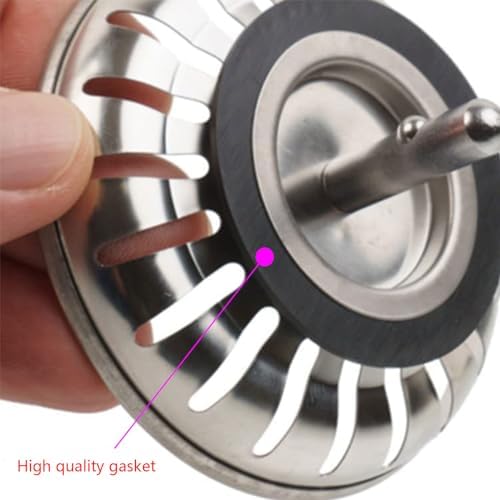 FlexiSeal Kitchen Sink Drain Washer - Practical Rubber Seal for Sink Drain & Strainer, Waterproof Gasket Replacement