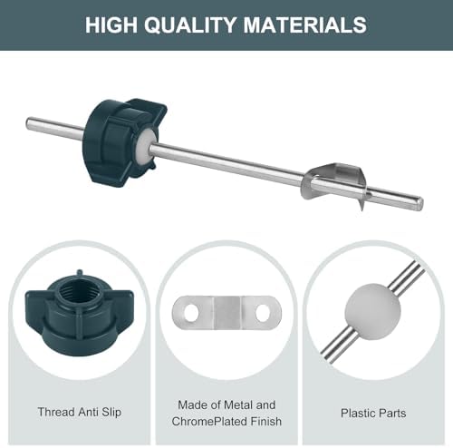 2-Piece Lavatory Pop-Up Drain Assembly Kit – Sink Ball/Pivot Rod Replacement for Bathroom Sink Repair, Fits Other Standard Pop-Up Stoppers (PS2673 Replacement) (2)