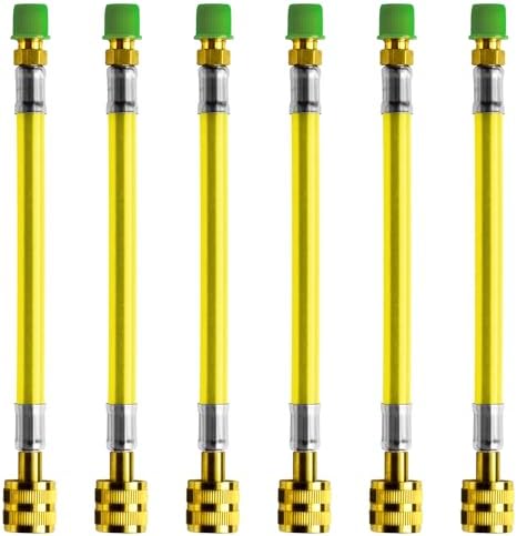 Leak Saver UV Dye, 6 Pack (Dye Only, No Sealant) UV Refrigerant Leak Detection Dye for Automotive, Home, Commercial, and Marine Air Conditioner and Refrigeration Systems up to 5 Tons - Made in the USA