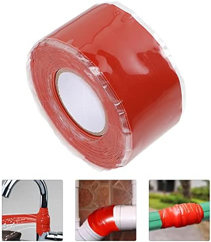 2pcs Seal Tape Repair Tape High-Pressure Self-Adhesive for Sealing Water Leaks Pipes and Home Repairs