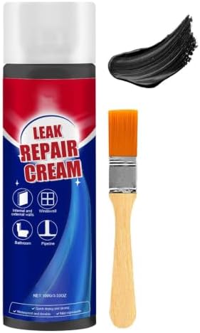 Liquid Sealer – Roof Coating, Waterproof Agent | Liquid Gap Filler for Tile Gutter Concrete Bathroom Wall Leak Protection Outdoor Floor Crack Repair Long-Lasting Seal Exterior Interior Fix