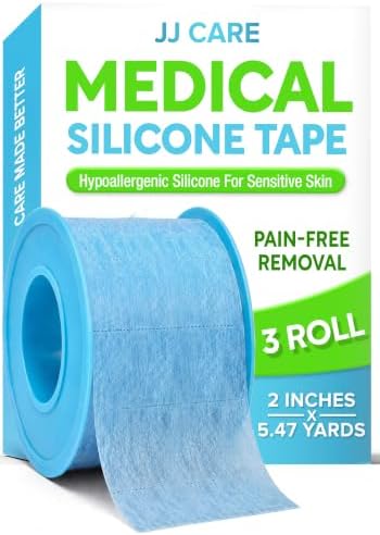Silicone Tape 2x5.47 Yards | 3-Pack | Medical Grade | FSA&HSA | Waterproof