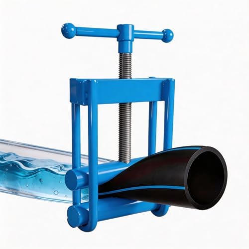 Water Shut Off Tool, 0.5-4 Inch Emergency Pipe Squeeze Clamp