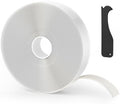 Butyl Tape, 3/4 in x 30 ft White Waterproof RV Sealant Tape, 1 Pack | Non-hardening waterproof butyl rubber seals RV windows, roof leaks, pipe fixtures and EPDM patches; no caulk gun needed.