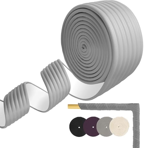 TOHONFOO Pipe Insulation Wrap Tape,Thickened Insulation Tape,3inx13ft,Grey | Weather Resistant Foam Tape Insulation,3 inch pipe insulation tape outdoors,ac line/pipe insulation winter freeze protection