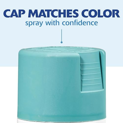 Rust-Oleum 334090 Painter's Touch 2X Ultra Cover Spray Paint, 12 oz, Satin Vintage Teal (Pack of 4)