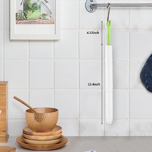 Sewer Drain Brush, Drain Clog Remover, 17inch Flexible Long Pipe Hair Clogs Catcher Cleaner Tool for Toilet, Kitchen Sink, Bathroom Tub, Sewer Drain