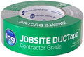 IPG JobSite DUCTape, Contractor Grade Duct Tape, 1.88" x 60 yd, Silver (Single Roll)
