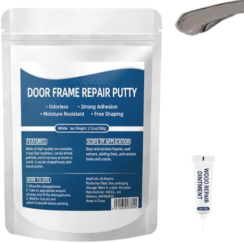 Steel Reinforced Epoxy RepairPutty, 2026 New Epoxy Putty Universal Glue for Metal Wood Plastic, Durable Metal Repair Putty for Filling Cracks and Holes (Dark Gray)
