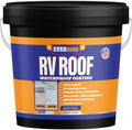 RV Roof Coating - Liquid Rubber RV Roof Sealant for Camper Roofs, Trailers, Motorhomes, and Metal Buildings - Roof Cooling White 1 Gallon - Made In USA