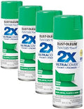 Rust-Oleum 334055 Painter's Touch 2X Ultra Cover Spray Paint, 12 oz, Gloss Spring Green (Pack of 4)