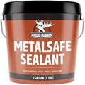 Liquid Rubber MetalSafe Sealant - Metal Roof Leak Repair, Black, 1 Gallon