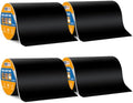 ADHES Deck Joist Tape, 8" x 16', 4 Rolls Weather Resistance & Waterproof | Butyl Joist Tape for Decking, Deck Flashing Tape, Ideal for Wood Decks Beams Roof, Outdoor Construction Use