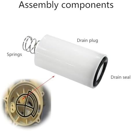 7238468 Water Softener High Flow Valve Rotor Kit for 5 Screw Cover Valves