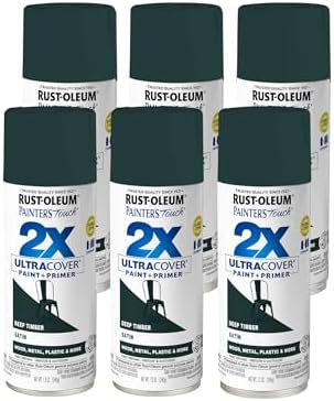 Rust-Oleum Painter's Touch 2X Ultra Cover Spray Paint, Satin Deep Timber