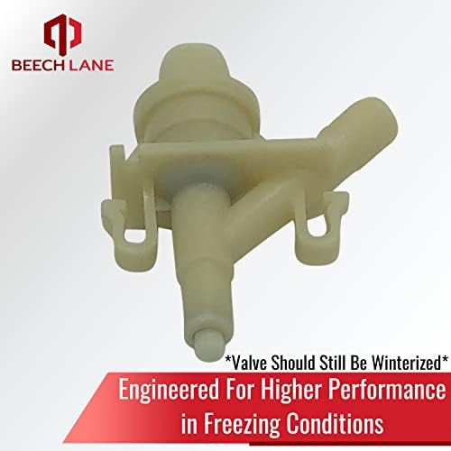 Beech Lane Upgraded Water Valve Kit Replaces 385311641 for Dometic Toilets 300, 310, and 320, Increased Freeze Resistance, Long Valve Lifespan, Ultrasonic Sealing Safeguards Against Leaks (Natural)